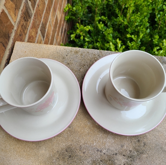 VTG China Pearl Stoneware Tea Cup & Saucer set - Picture 5 of 12